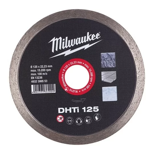 Диск алмазный Milwaukee DHTi 125х22,2 мм – №1