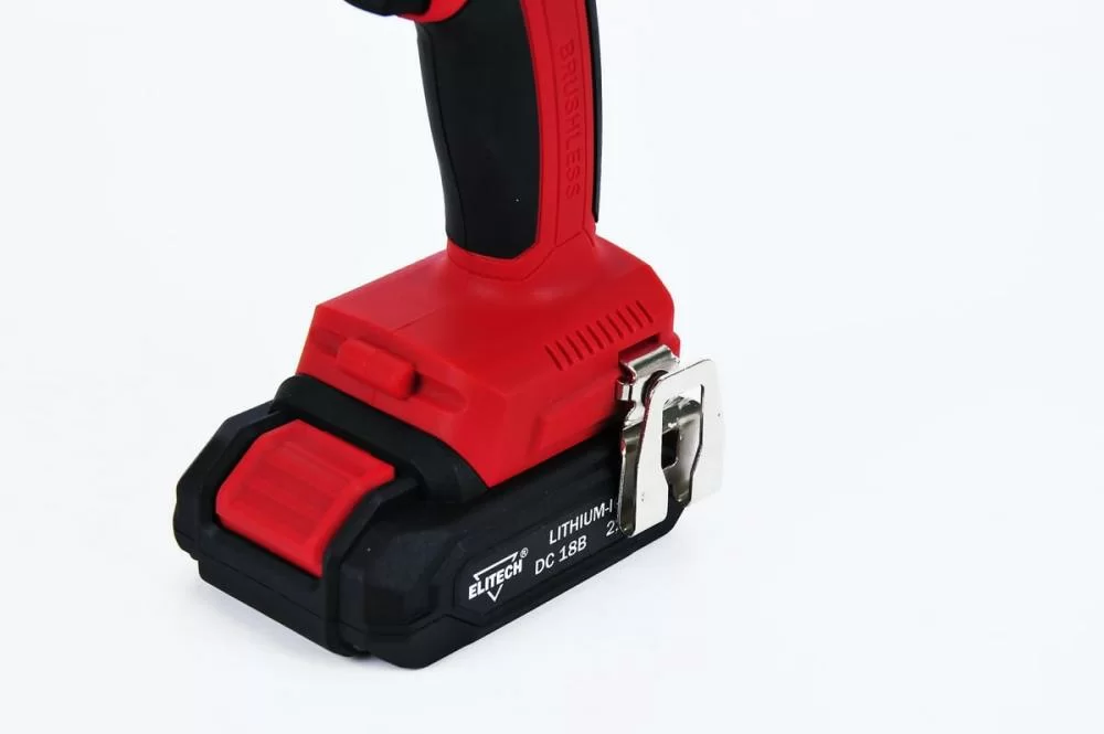 Аккумуляторная ударная дрель-шуруповерт Elitech ДА 18УБЛ2 (2х2,0 Ач) №5