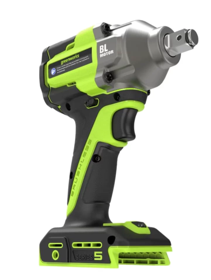 Аккумуляторный ударный гайковерт Grennworks IW5500 500Нм (без акк. и з/у) №2