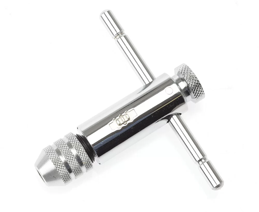 Метчикодержатель Т-образный трещоточный Дело Техники №1 М3-M8 – фото №1 Метчикодержатель Т-образный трещоточный Дело Техники №1 М3-M8 – №1