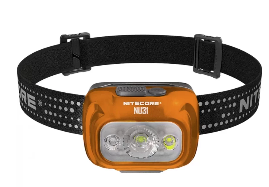 Фонарь налобный Nitecore NU31 оранжевый – №1