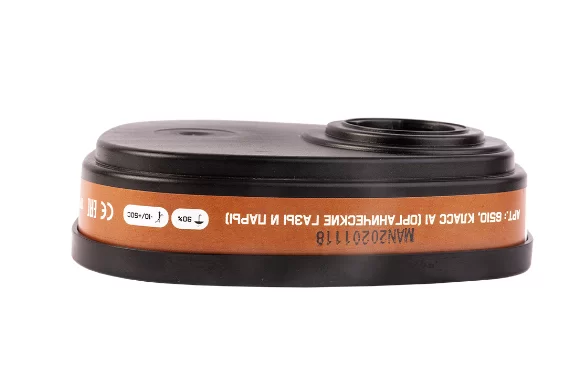 Фильтр противогазовый Jeta Safety для защиты от органических газов и паров, класс А1 (2 шт) №1