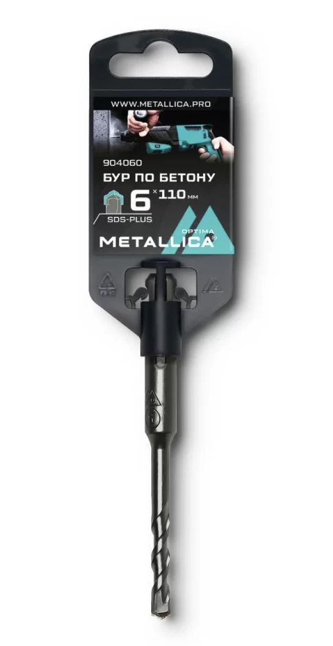 Бур SDS+ Metallica Optima 6х110/50 мм – №1