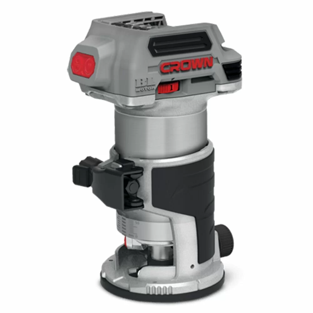 Аккумуляторный кромочный фрезер Crown CT26010HX (без акк. и з/у) – фото №1 Аккумуляторный кромочный фрезер Crown CT26010HX (без акк. и з/у) – №1