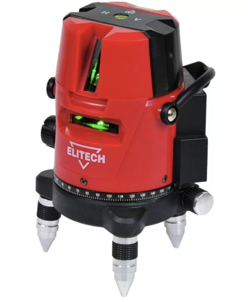 Уровень лазерный Elitech ЛН 5/2В-ЗЕЛ – фото №1 Уровень лазерный Elitech ЛН 5/2В-ЗЕЛ – №1