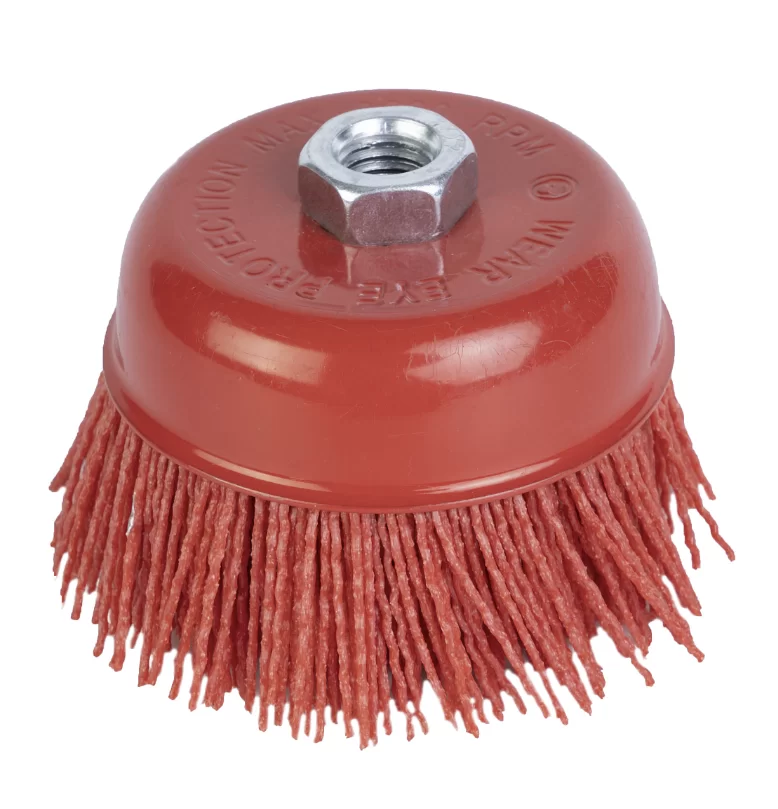 Корщетка для УШМ Elitech 100 мм М14, чашка – №1