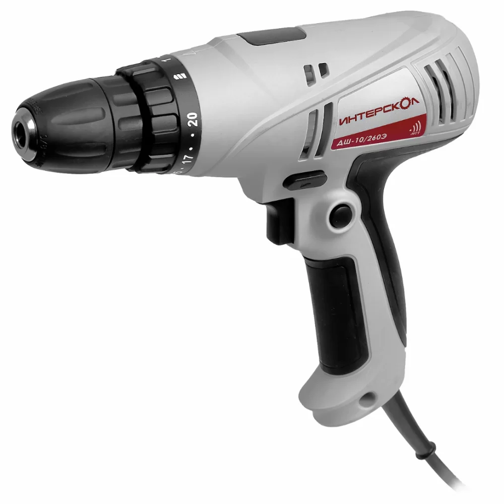 Дрель-шуруповерт Интерскол ДШ-10/260Э – фото №1 Дрель-шуруповерт Интерскол ДШ-10/260Э – №1