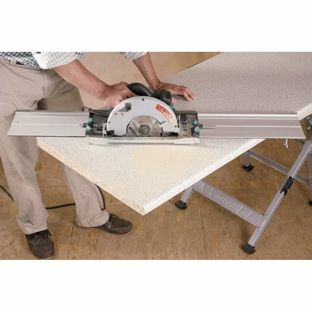 Шина направляющая для дисковой пилы Wolfcraft FKS 115 – №5