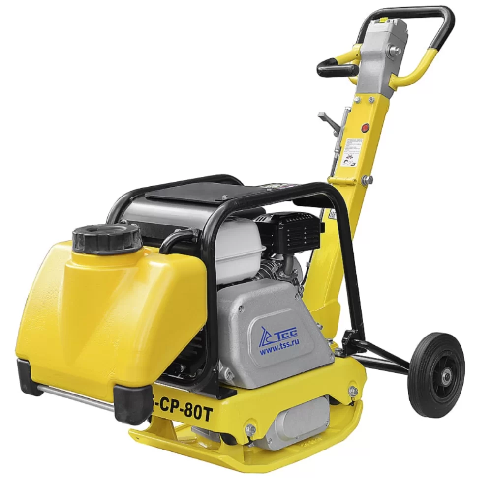 Виброплита бензиновая TSS-CP- 80T реверсивная (гидравлический привод) – №1