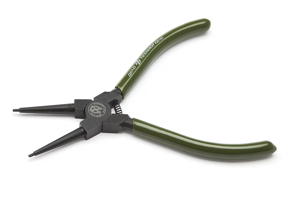 Съёмник внутренних стопорных колец Дело Техники прямой 180 мм – фото №1 Съёмник внутренних стопорных колец Дело Техники прямой 180 мм – №1