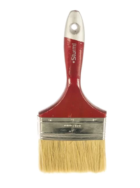 Кисть малярная Sturm Prof 100 мм из натуральной щетины – №1
