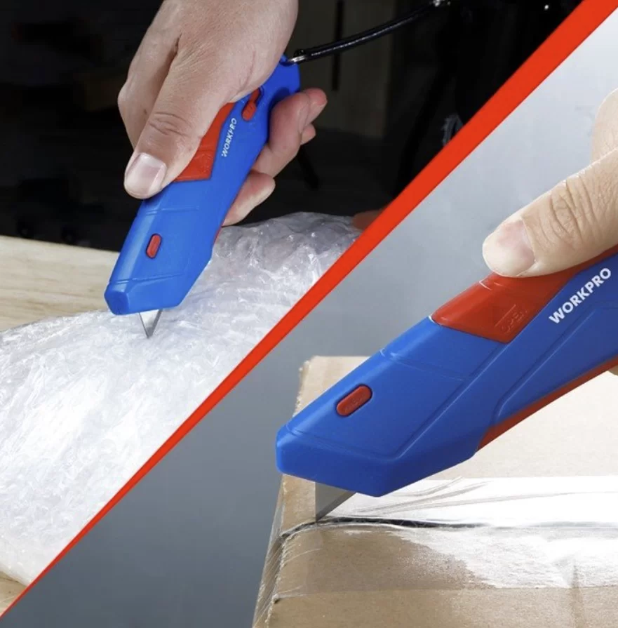 Нож автоматический WORKPRO с чехлом (WP213010) – №2