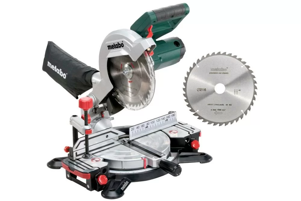 Пила торцовочная Metabo KS 216М Lazercut + пильный диск – №1