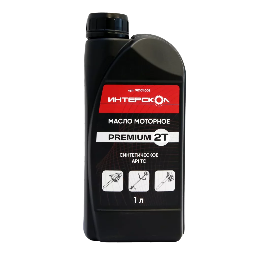 Масло для 2-х тактного двигателя Интерскол Premium 2Т 1 л. синтетическое №1