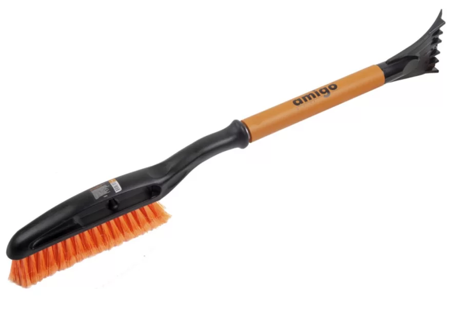 Щетка-сметка для уборки снега Amigo, черная (74880) – №1