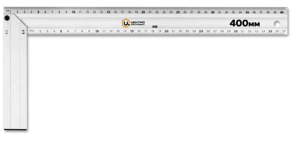 Угольник алюминиевый ЦентроИнструмент 400 мм (0427) – №1