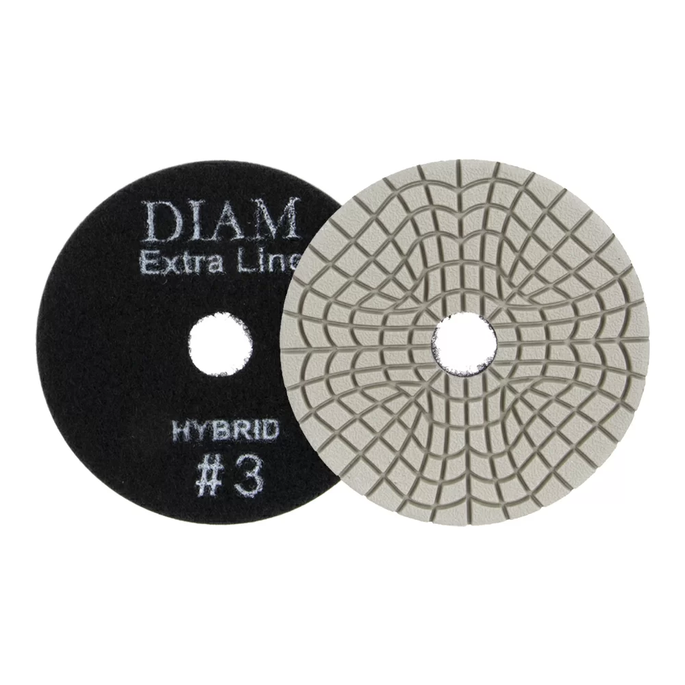 Круг алмазный шлифовальный Diam Step-3 Hybrid 100х3мм #3 (черепашка) – №1