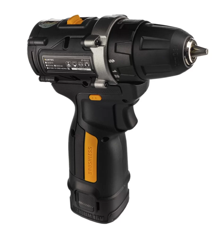 Аккумуляторная дрель-шуруповерт Runtec PRO RT-ID122 (2х2,0 Ач) №1