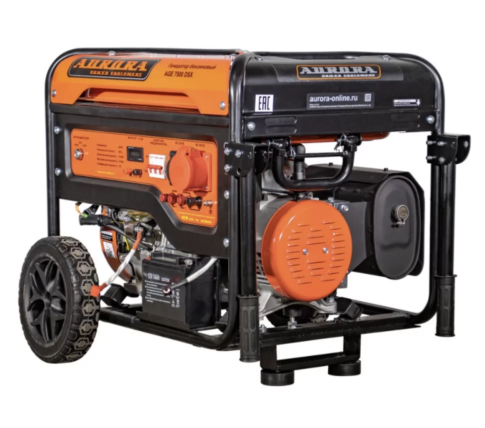 Генератор бензиновый Aurora AGE 7500 DSX – №1
