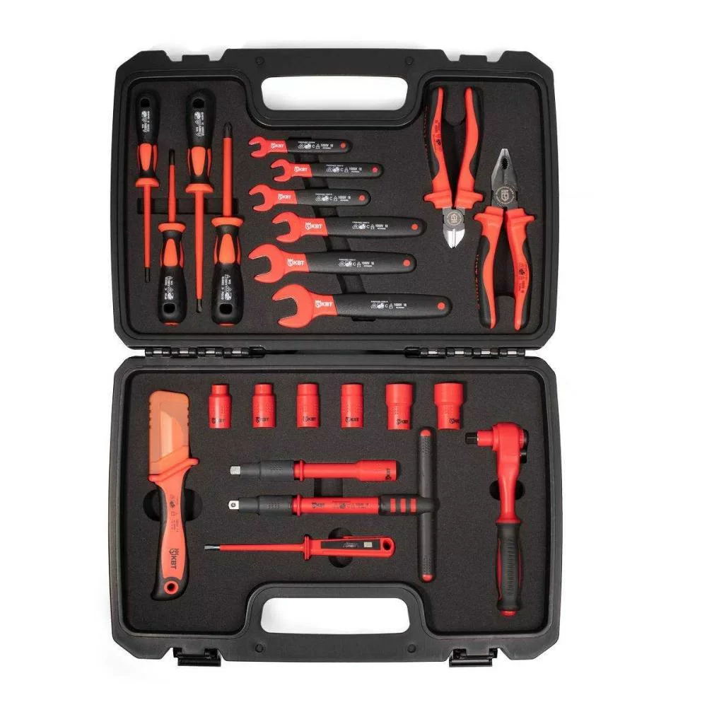 Набор диэлектрических инструментов КВТ Профи НИИ-11 (23 шт) – №1