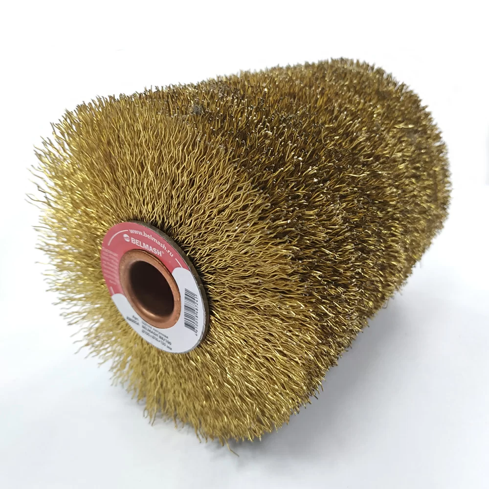 Щетка для браширования Белмаш ВВ/100 мм, латунная №1