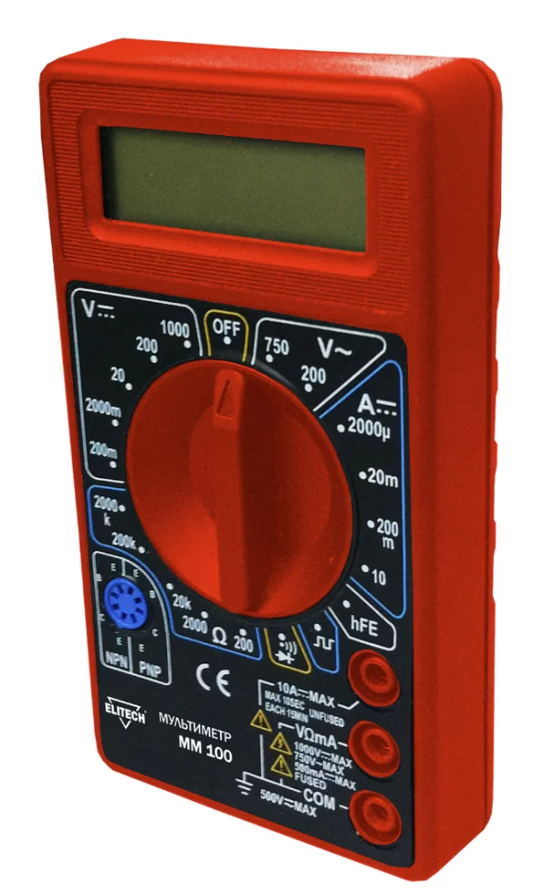 Мультиметр Elitech ММ 150Н – фото №1 Мультиметр Elitech ММ 150Н – №1