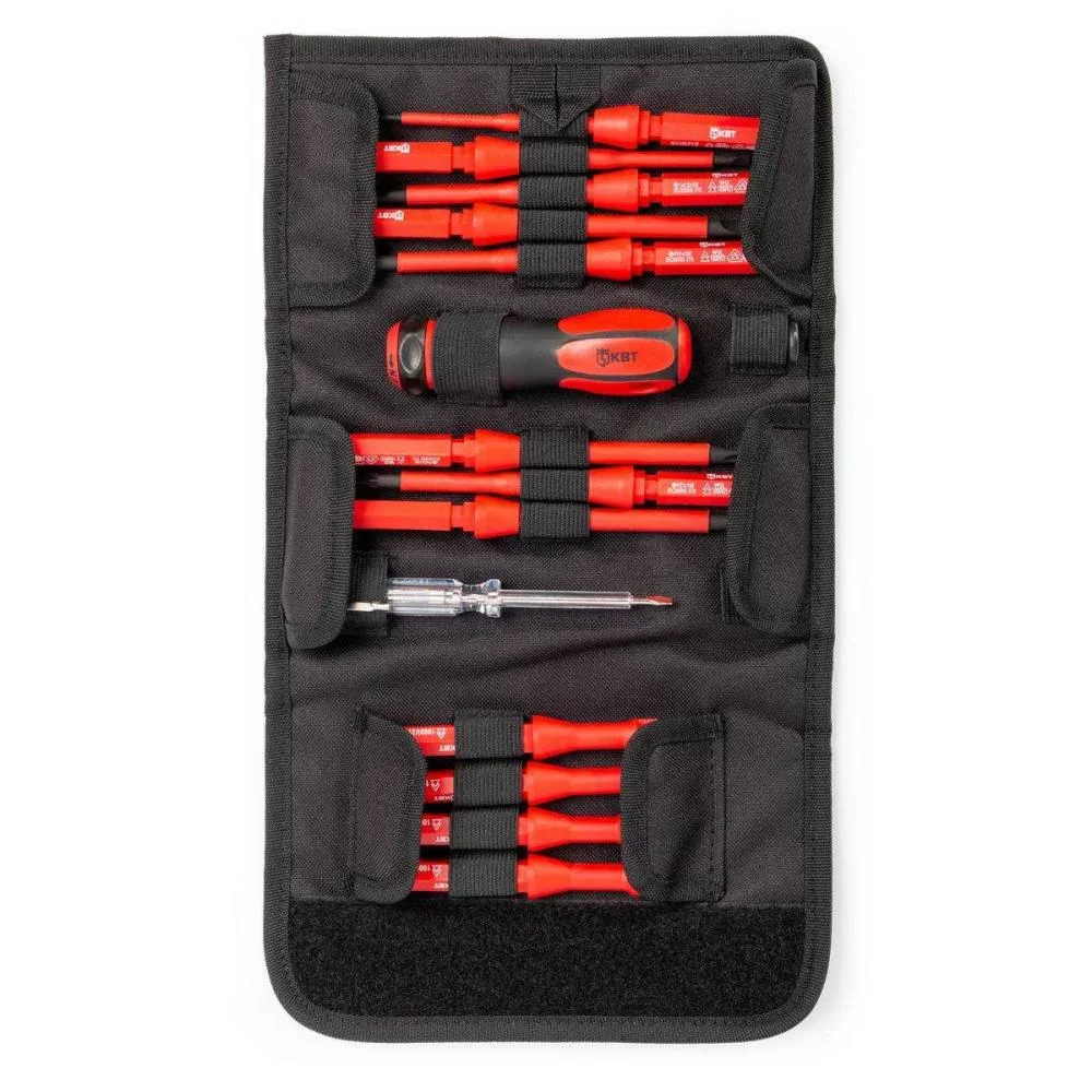 Набор диэлектрических отверток КВТ Профи НИО-1113 (13 шт) – №1