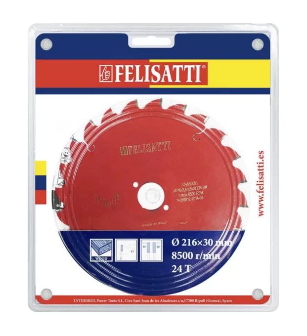 Диск пильный Felisatti Pro 216х30х24 – №1
