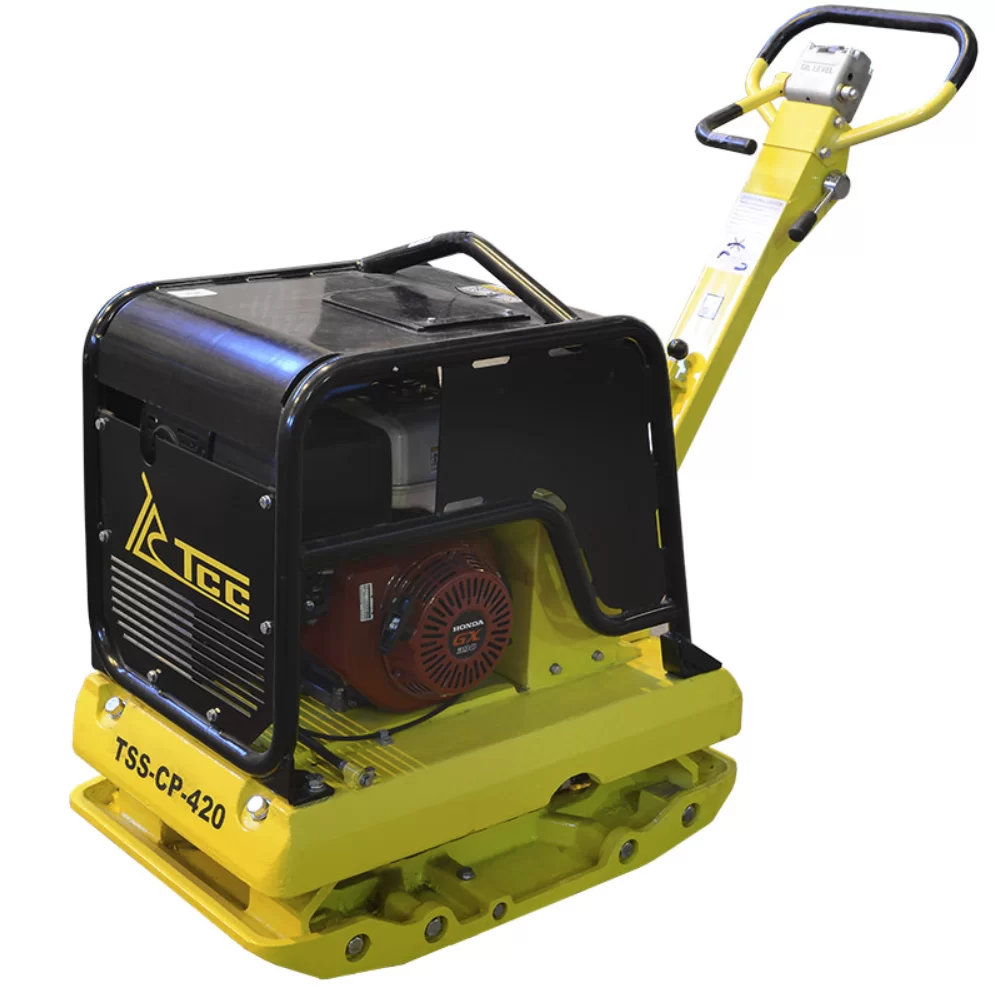 Виброплита бензиновая TSS-CP-420 реверсивная (гидравлический привод, электростарт, АКБ) – №1