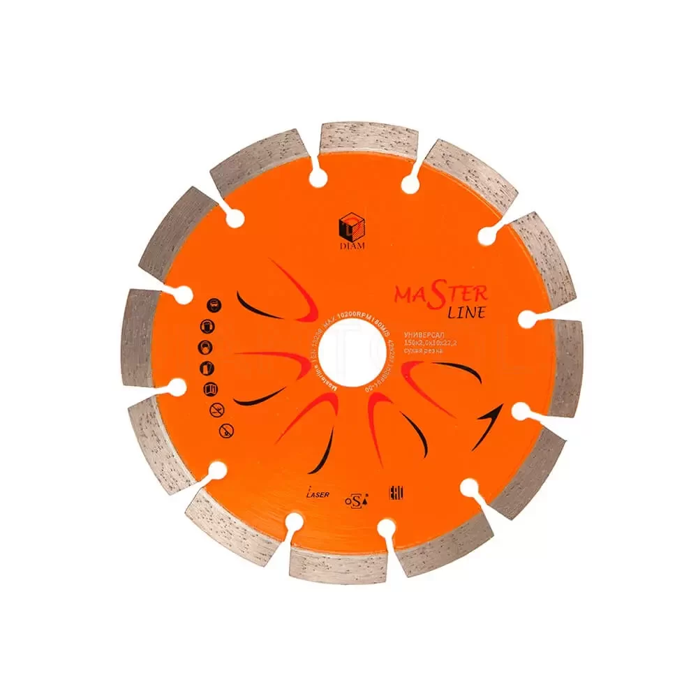 Диск алмазный Diam Master Line 125x2x22,2 мм универсальный – №1