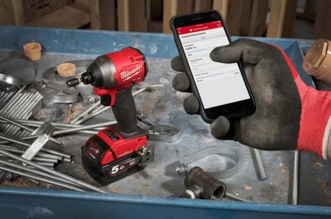 Аккумуляторный винтоверт Milwaukee M18 ONEID2-0X FUEL ONE-KEY (без акк. и з/у) №5