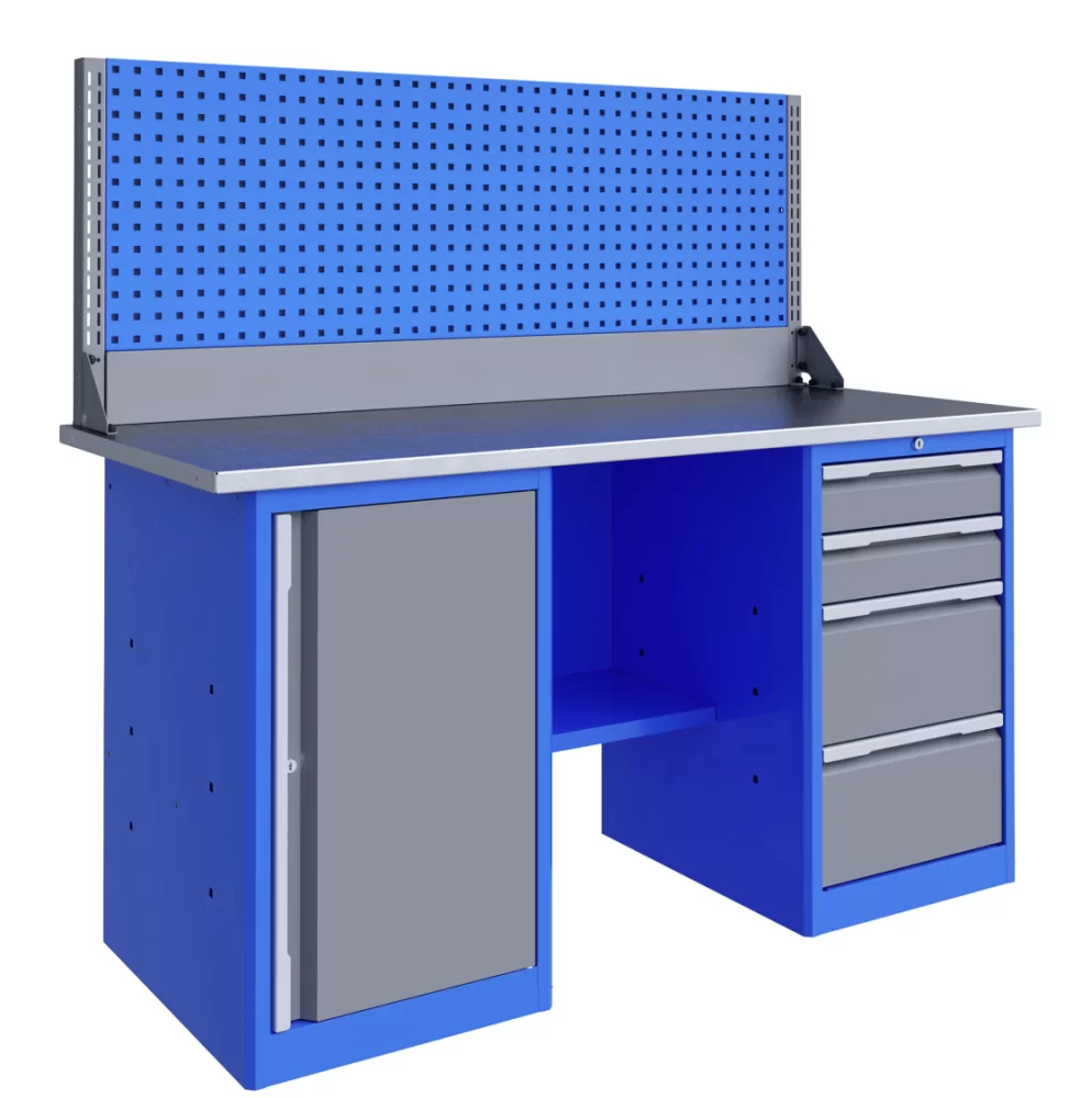 Верстак слесарный Верстакофф TNC 161.47.1-1 двухтумбовый – фото №1 Верстак слесарный Верстакофф TNC 161.47.1-1 двухтумбовый – №1