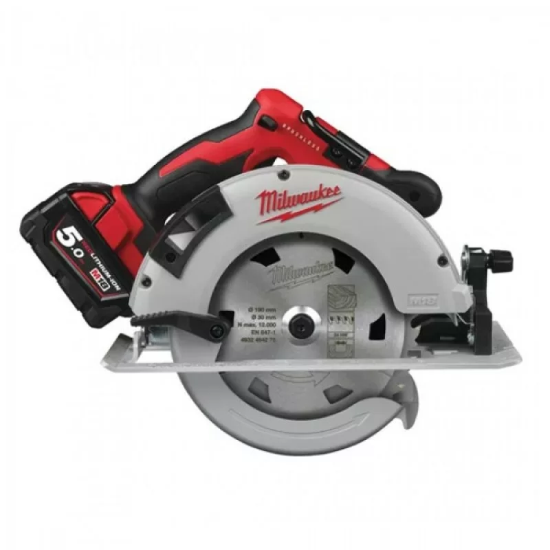 Аккумуляторная циркулярная пила Milwaukee M18 BLCS66-502X (Li-Ion 5Ач) – №1