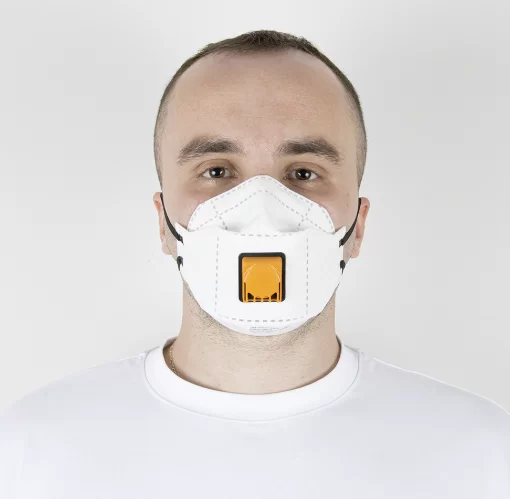 Респиратор трехпанельный Jeta Micron Flex FFP2 NR D с клапаном – №4