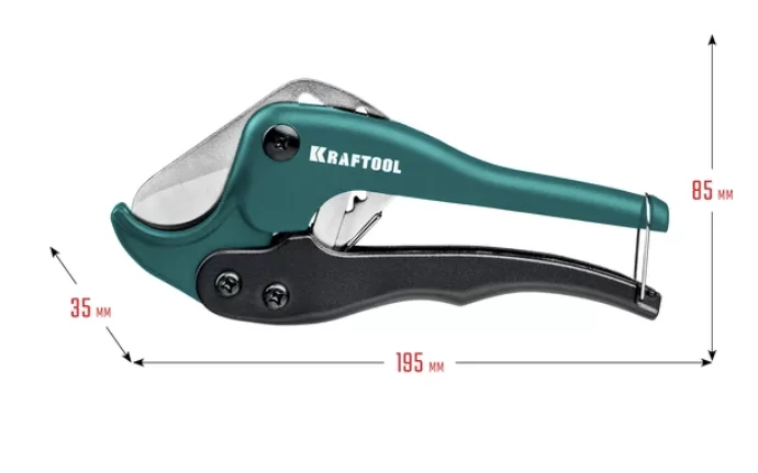 Труборез Kraftool Expert-42 для пластиковых труб, 42 мм – №2