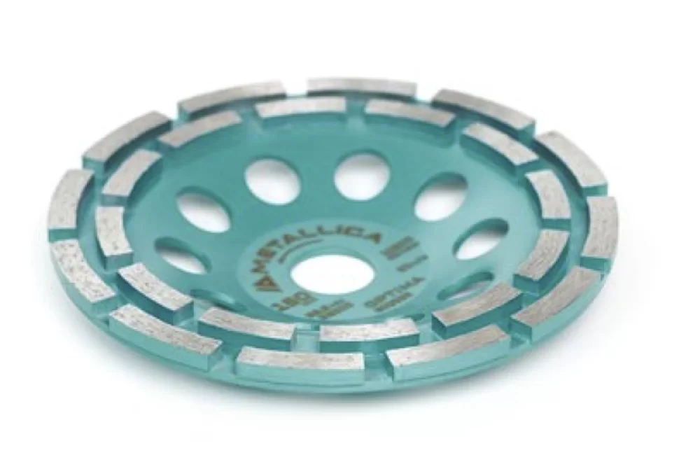 Чаша алмазная Metallica Optima 150x22,2 мм сегментная 2-рядная – фото №1 Чаша алмазная Metallica Optima 150x22,2 мм сегментная 2-рядная – №1