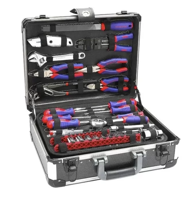 Набор инструментов WORKPRO в алюминиевом кейсе (297 шт) (WP209031) – №1