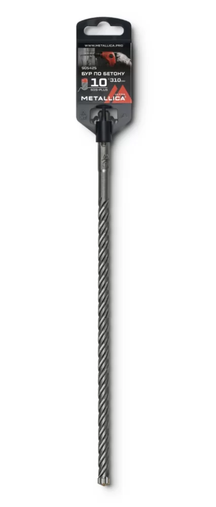 Бур крестовой SDS+ Metallica Ultra 10х310/250 мм – фото №1 Бур крестовой SDS+ Metallica Ultra 10х310/250 мм – №1