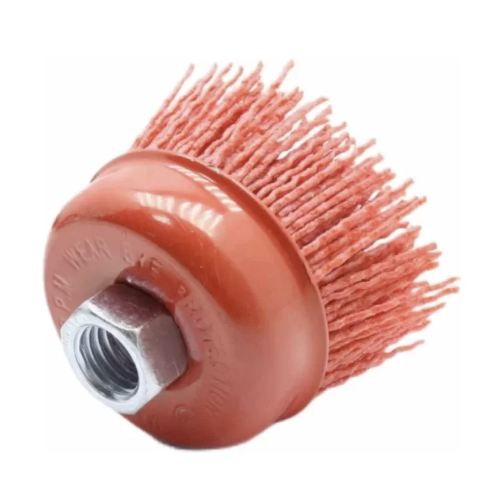 Корщетка для УШМ Elitech 75 мм М14, чашка – №1