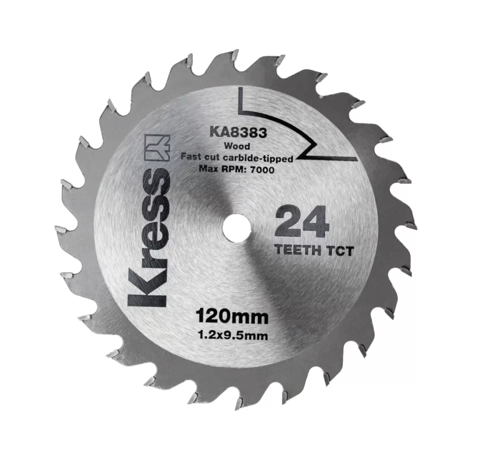 Диск пильный Kress ТСТ по дереву 120х1,2х9,5 мм – №1