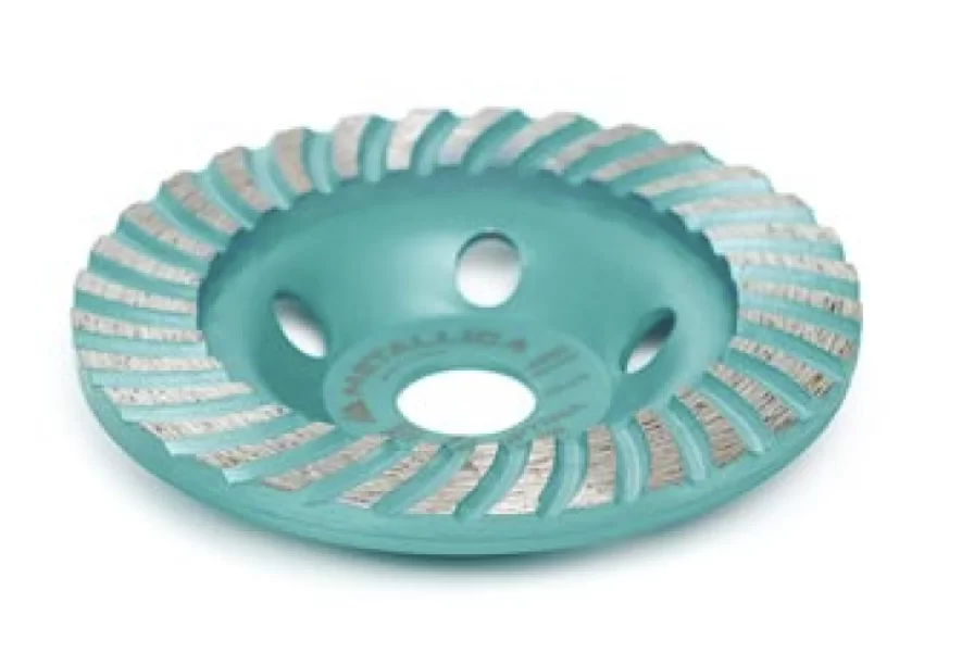 Чаша алмазная Metallica Optima 125x22,2 мм по бетону турбо – №1