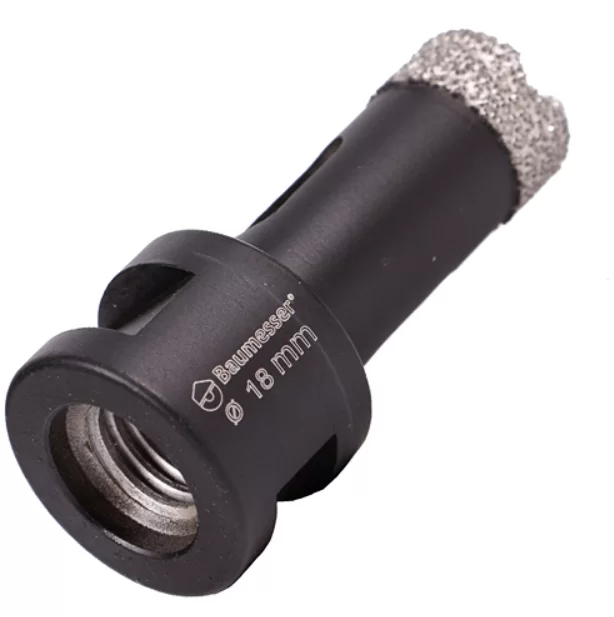 Коронка алмазная для УШМ Baumesser Keramik Pro DDR-V 18х30хМ14 – фото №1 Коронка алмазная для УШМ Baumesser Keramik Pro DDR-V 18х30хМ14 – №1