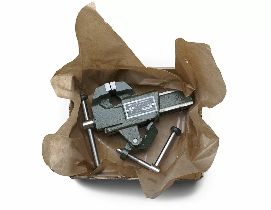 Тиски слесарные Дело Техники ТССН-63-С со струбцинным креплением №2