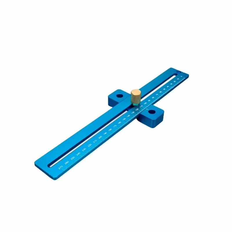 Линейка разметочная регулируемая Т-образная Uniqtool UTM-0098C 270х37х5 мм – №1