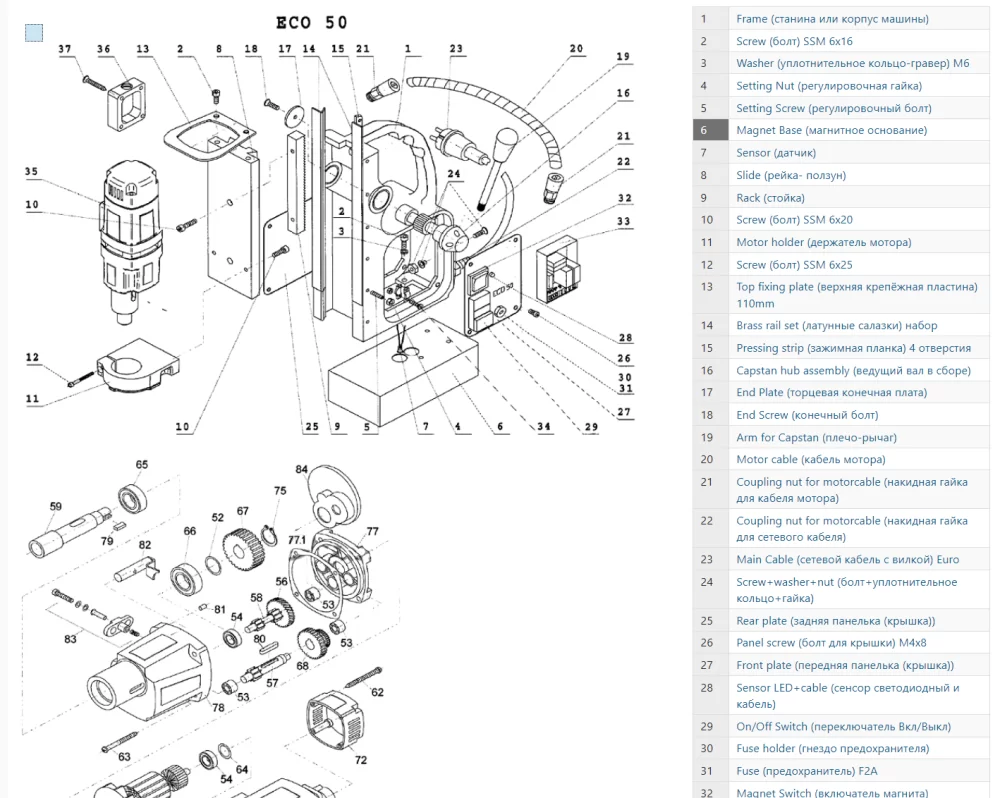 Магнитное основание Euroboor 220V для магнитных сверлильных станков (050.1025) – фото №3 Магнитное основание Euroboor 220V для магнитных сверлильных станков (050.1025) – №3