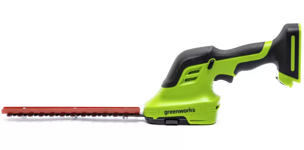 Аккумуляторные садовые ножницы-кусторез Greenworks G24SHT (без акк. и з/у) – №1