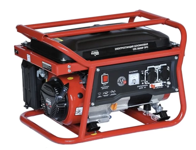 Генератор бензиновый Elitech СГБ 3500Р ПРО – №1