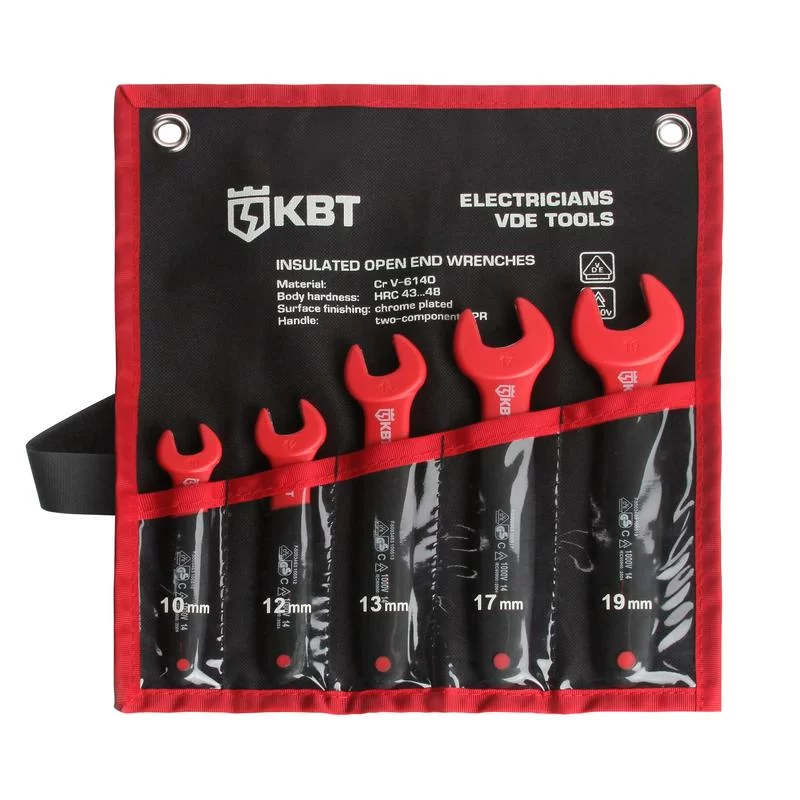 Набор ключей рожковых КВТ Профи НИИ-06 диэлектрических (5 шт) – №1