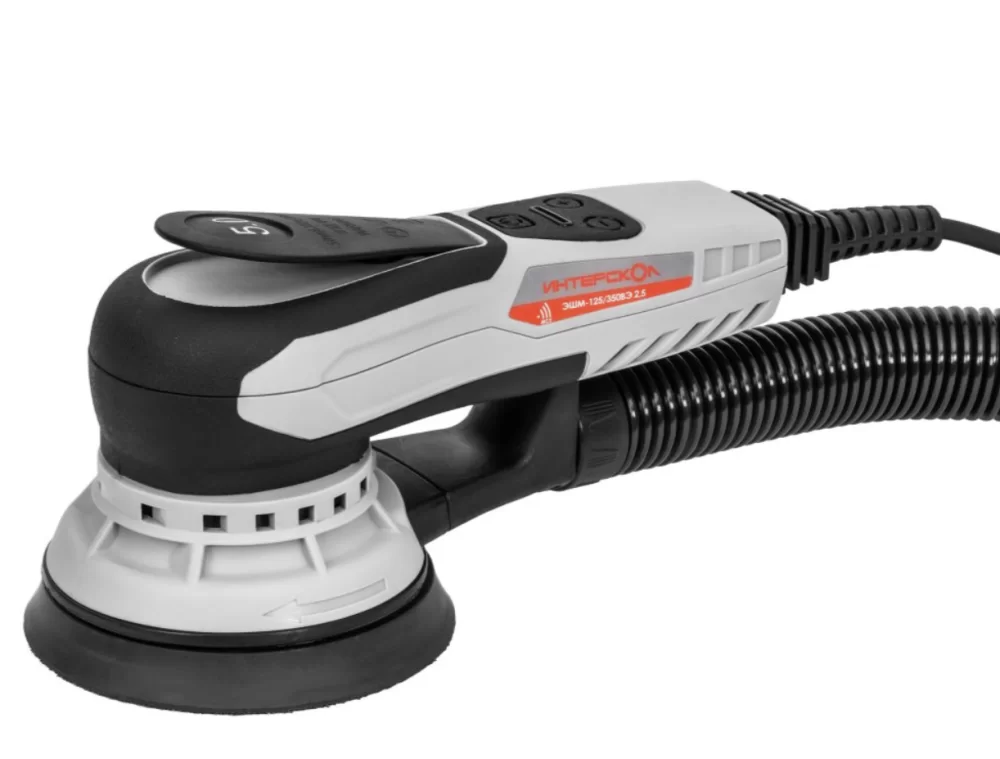 Эксцентриковая шлифовальная машина Интерскол ЭШМ-125/350ВЭ 5,0 – №1