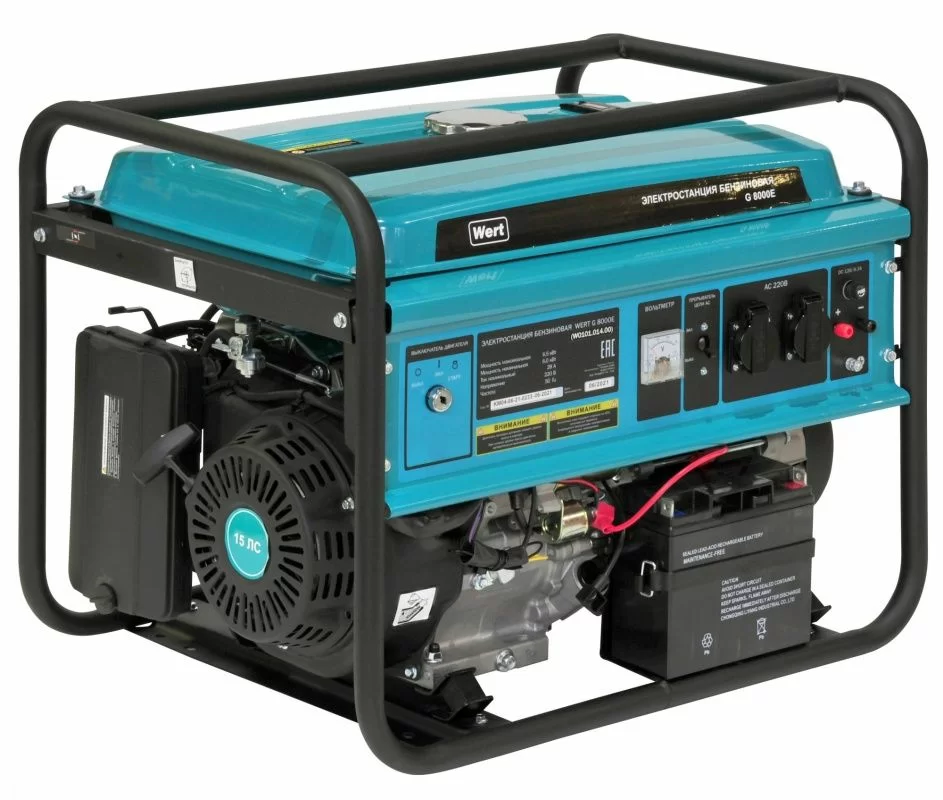 Генератор бензиновый Wert G 8000E – №1